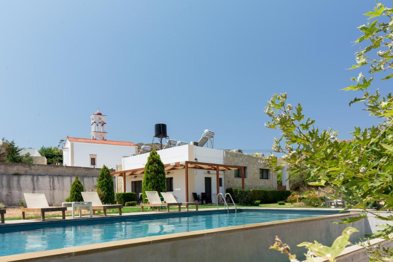 Agarathos Traditional Rooms With Pool Каливиани Экстерьер фото