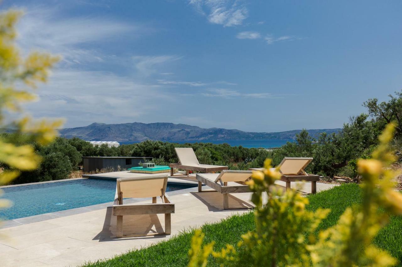 Agarathos Traditional Rooms With Pool Каливиани Экстерьер фото